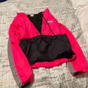 Pink hoodie